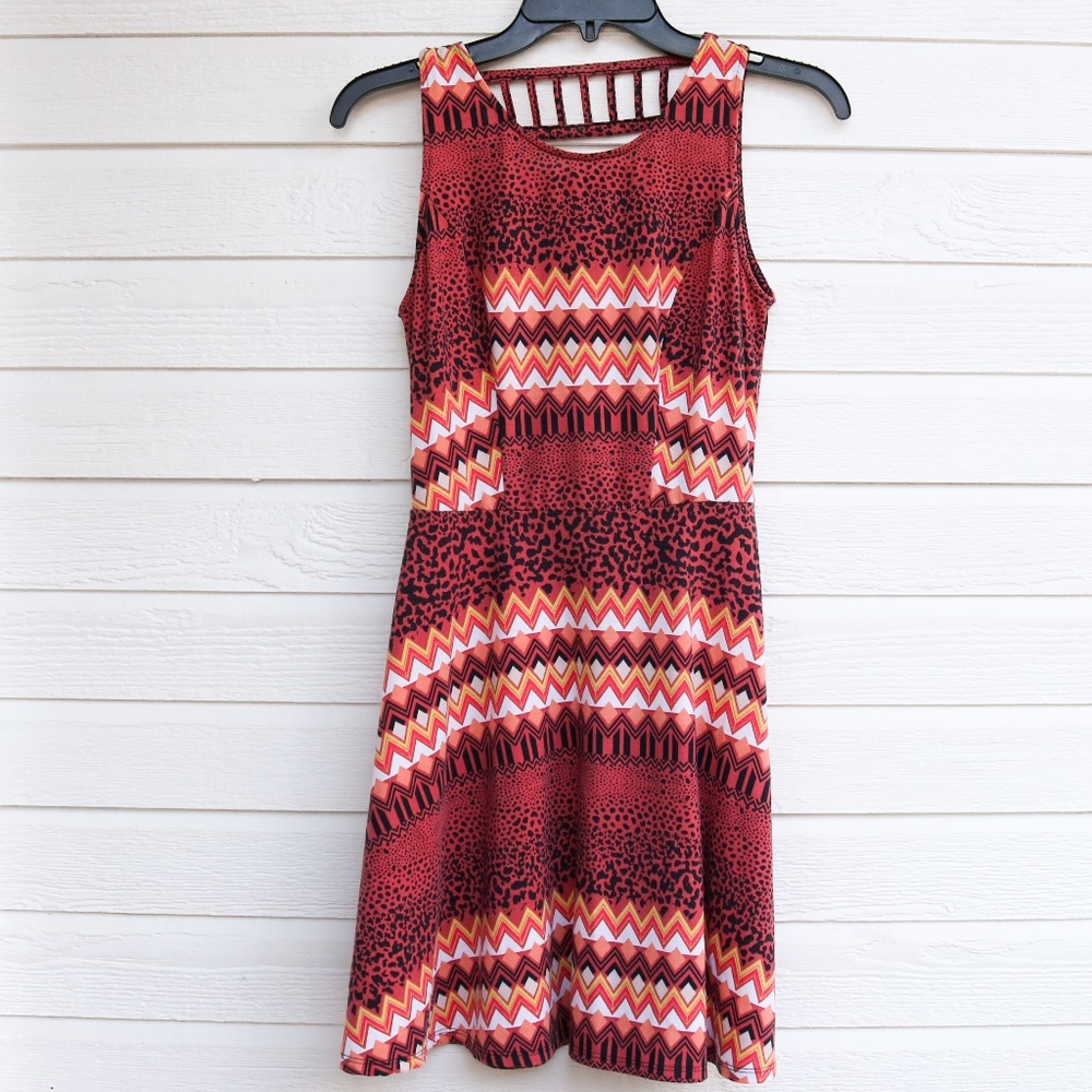 Tribal Cheetah dress